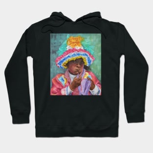 Child of tomorrow. A girl from Peru Hoodie